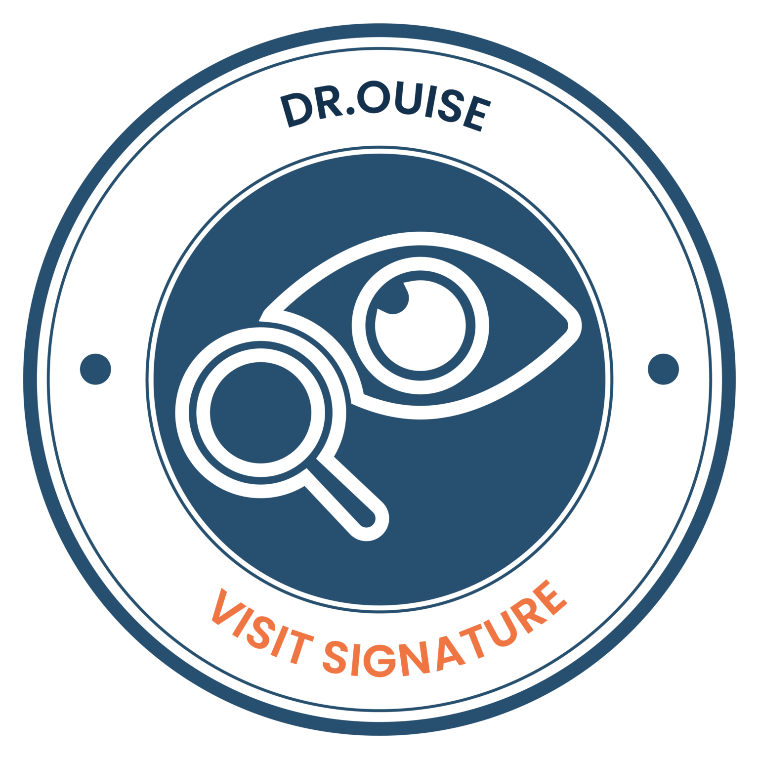 Dr. Ouise Vision <br>Signature
