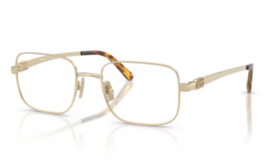 กรอบแว่นสายตา MIU MIU (มิว มิว) รุ่น 0MU 51ZV สี Pale Gold