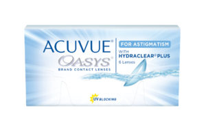Acuvue Oasys for Astigmatism คอนแทคเลนส์ราย 2 สัปดาห์ (สายตาสั้นและเอียง)