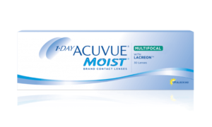 Acuvue คอนแทคเลนส์ใส รายวัน รุ่น 1 Day Acuvue Moist (สำหรับค่าสายตาสั้น)