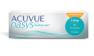 Acuvue คอนแทคเลนส์ใส รายวัน รุ่น Acuvue Oasys 1 Day จำนวน/กล่อง 30 ชิ้น