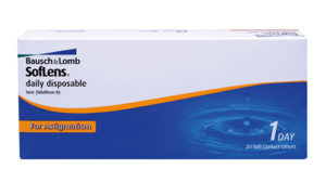 Bausch+Lomb Soflens Toric คอนแทคเลนส์ใส แก้สายตาเอียง รายวัน