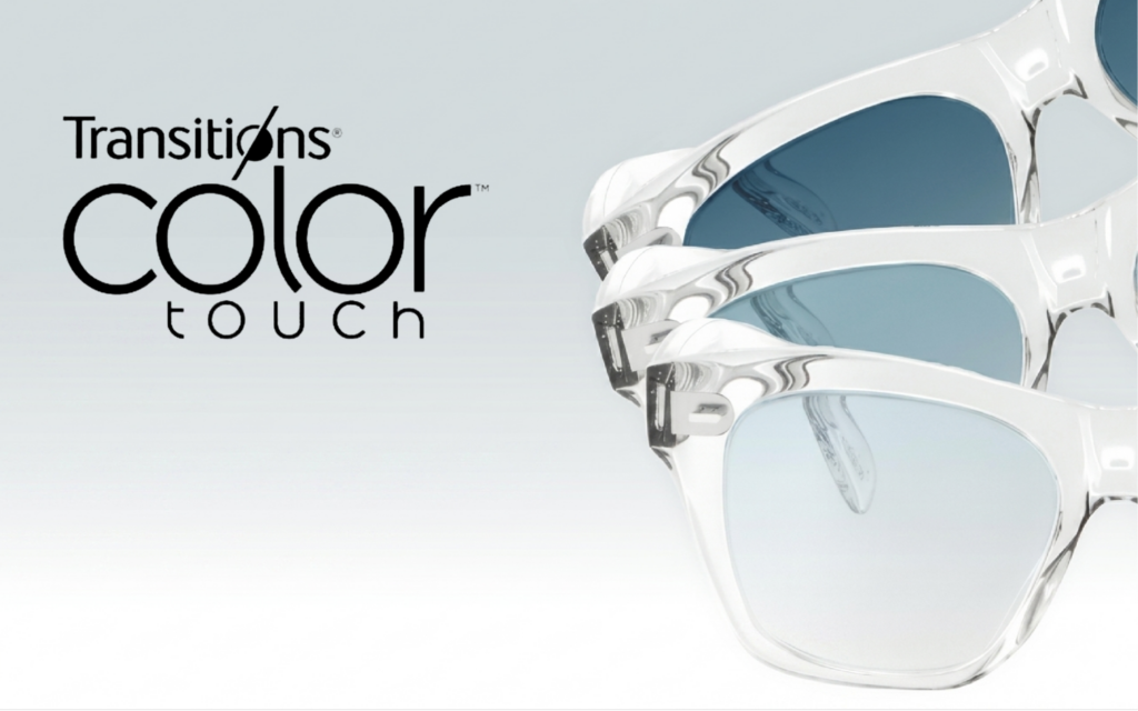 Transitions® Color Touch เลนส์แว่นตาเปลี่ยนสีรุ่นใหม่